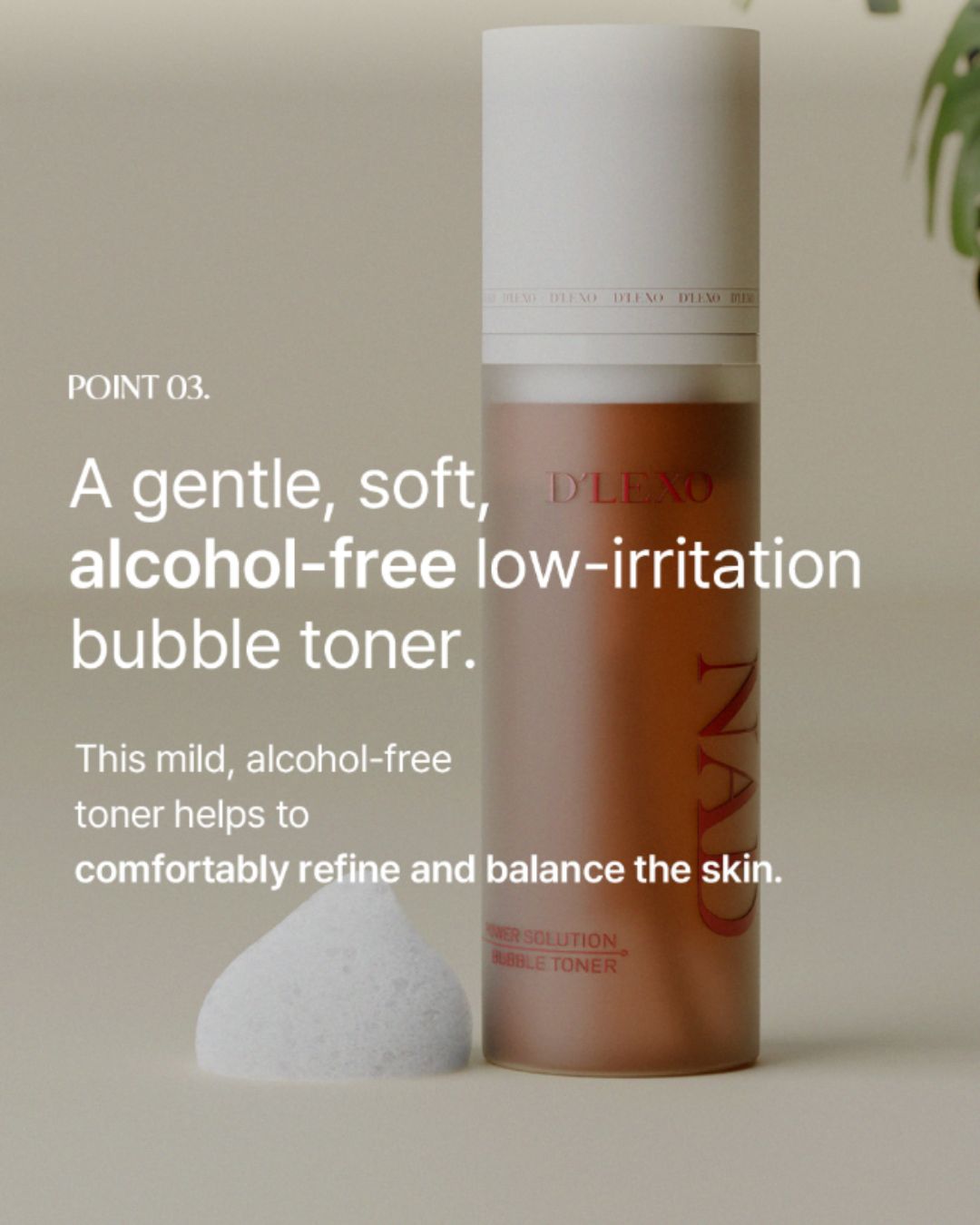 Dermaline D'Lexo NAD Power Solution Bubble Toner