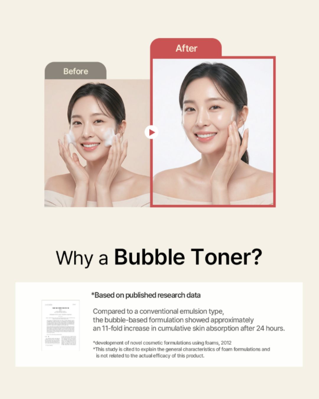 Dermaline D'Lexo NAD Power Solution Bubble Toner