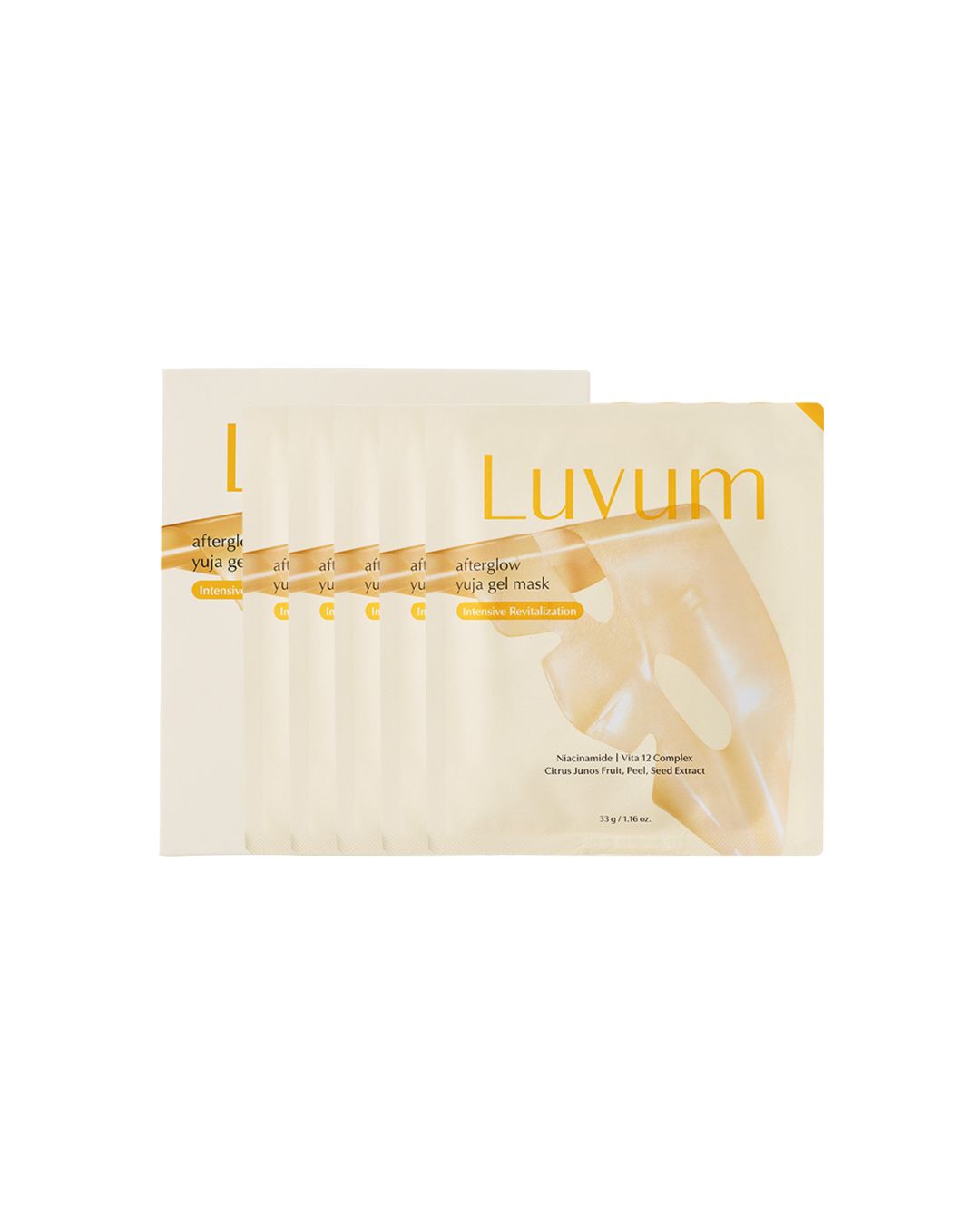 Luvum Afterglow Yuja Gel Mask