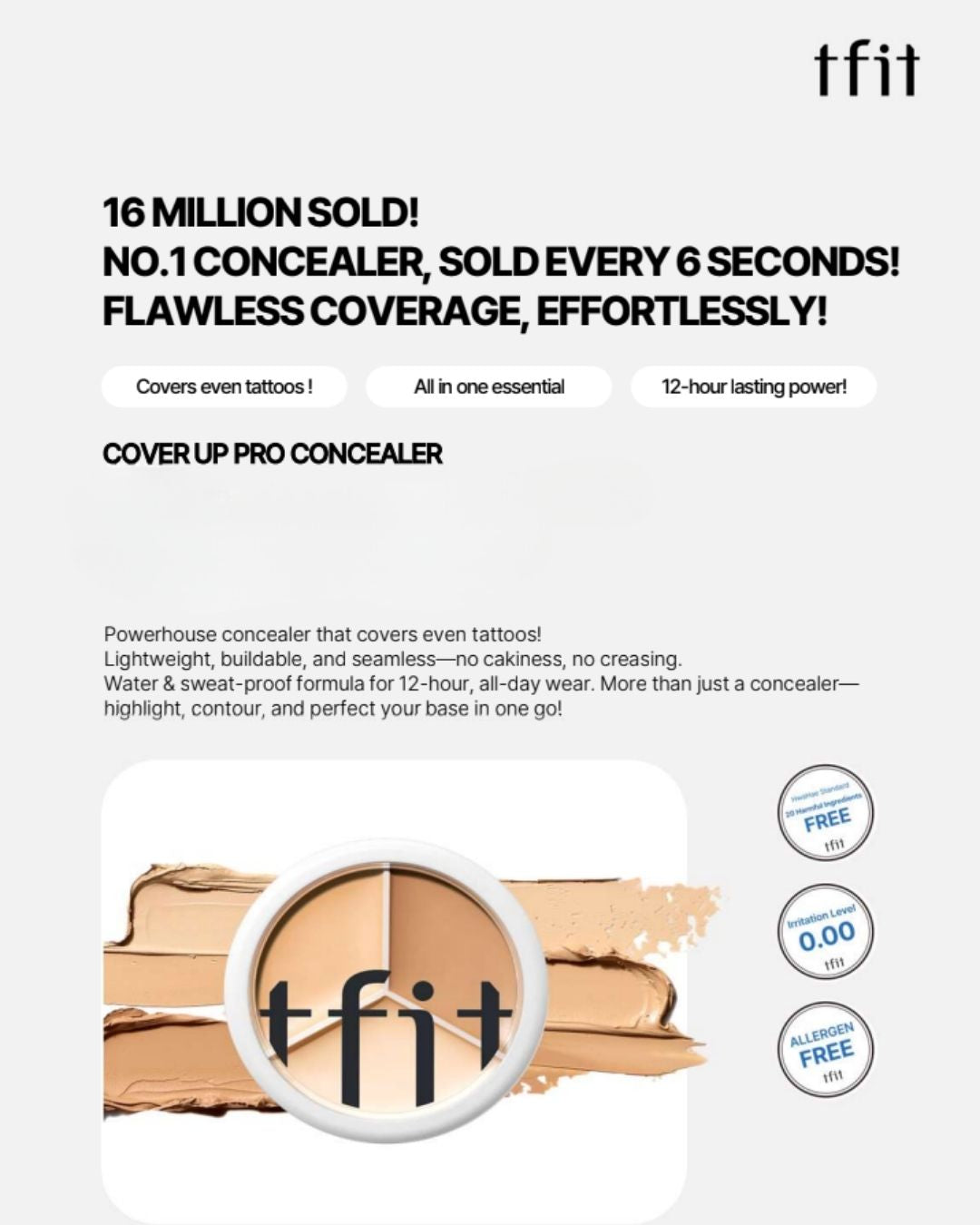 TFIT Cover Up Pro Concealer