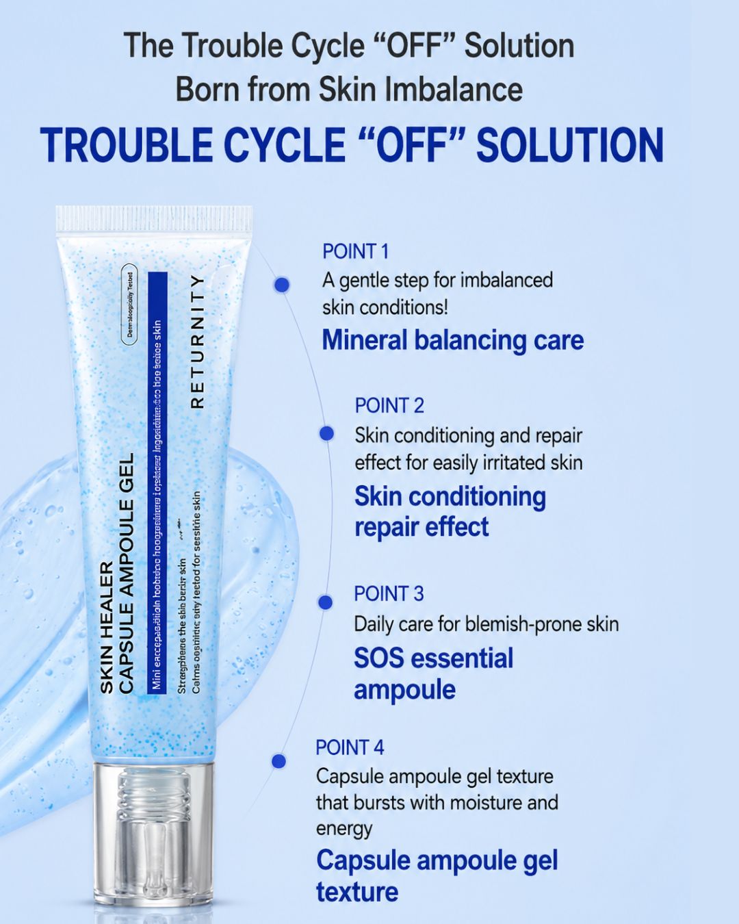 Returnity Skin Healer Capsule Ampoule Gel