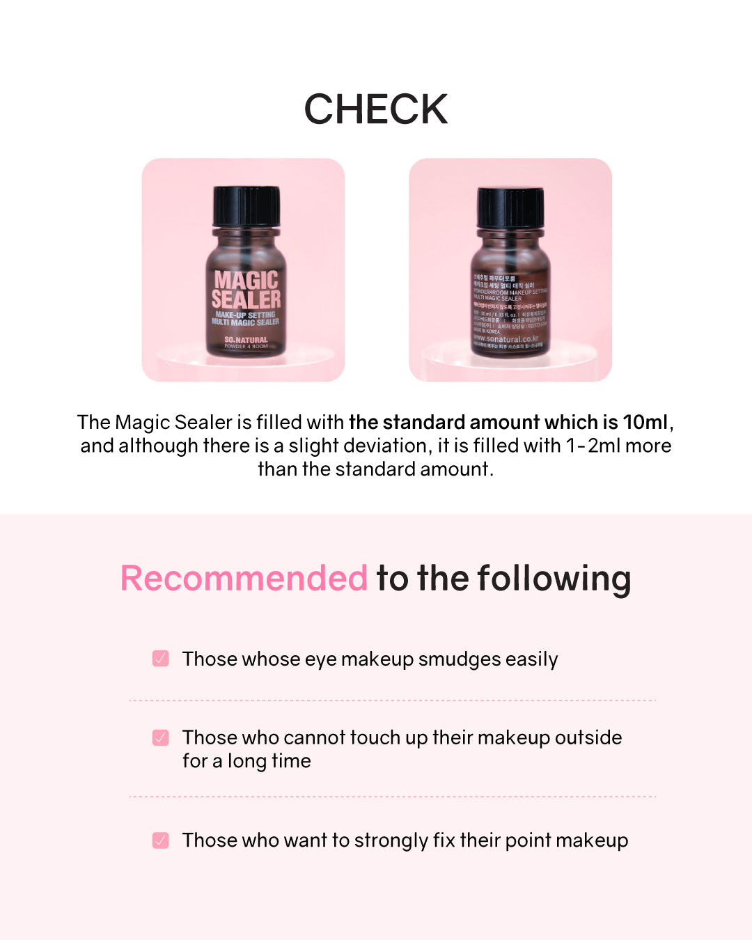 So Natural Makeup Setting Multi Magic Sealer (10ml)