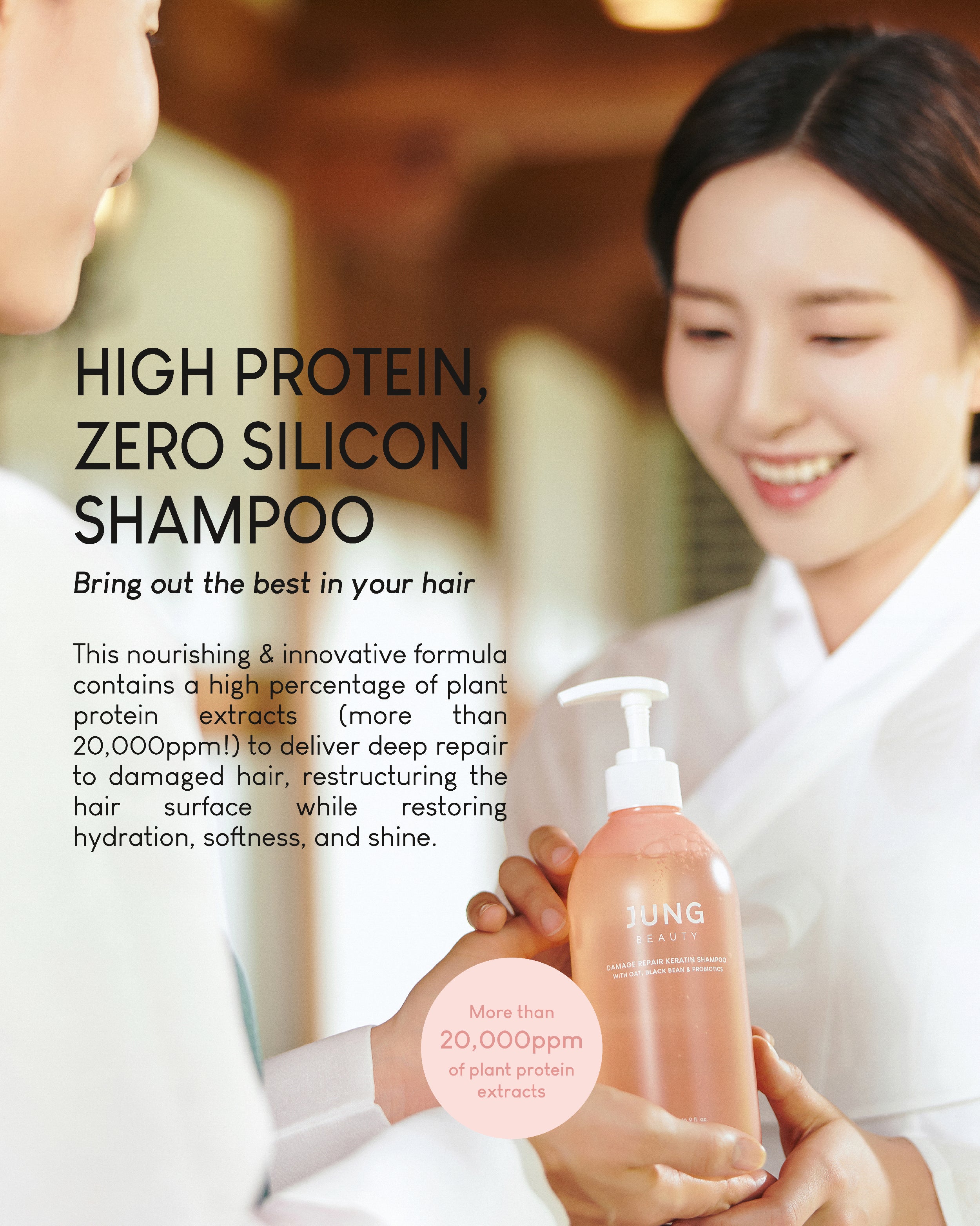 Jung Beauty Damage Repair Keratin Shampoo