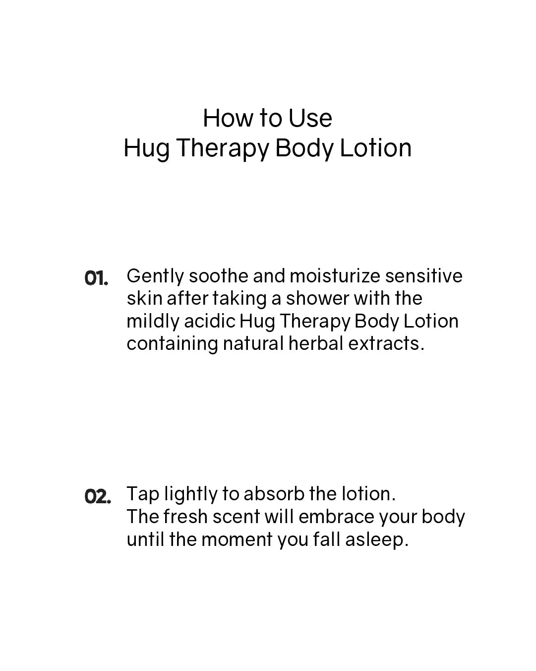 OHIOHOO Hug Therapy Body Lotion (200ml)