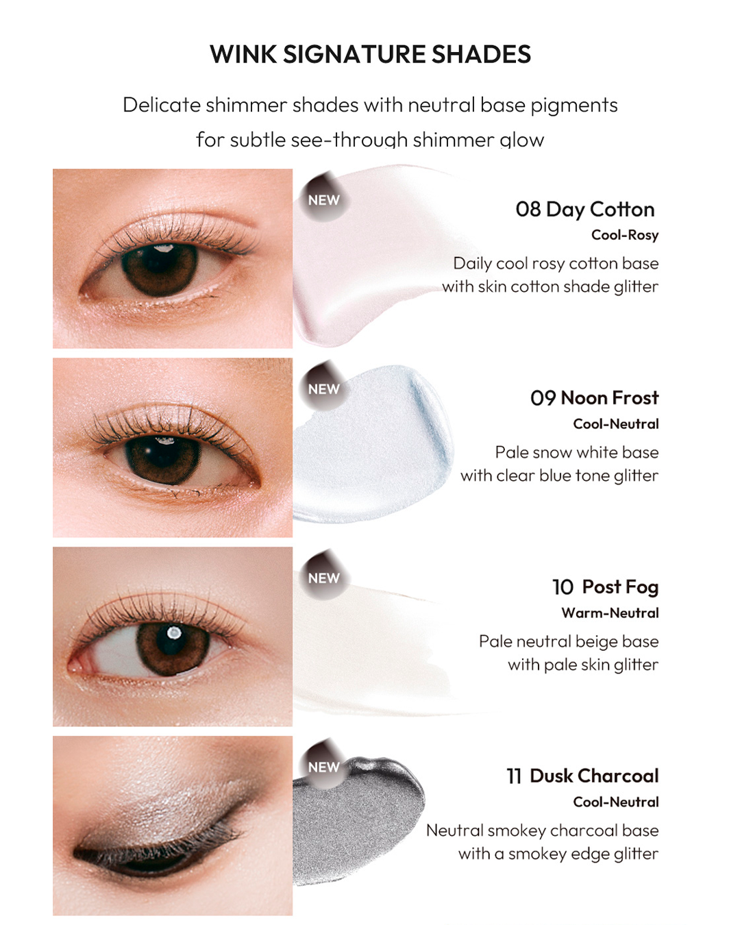 [PROMO] JAVIN DE SEOUL Wink Eye Shimmer Light (11 Colours)