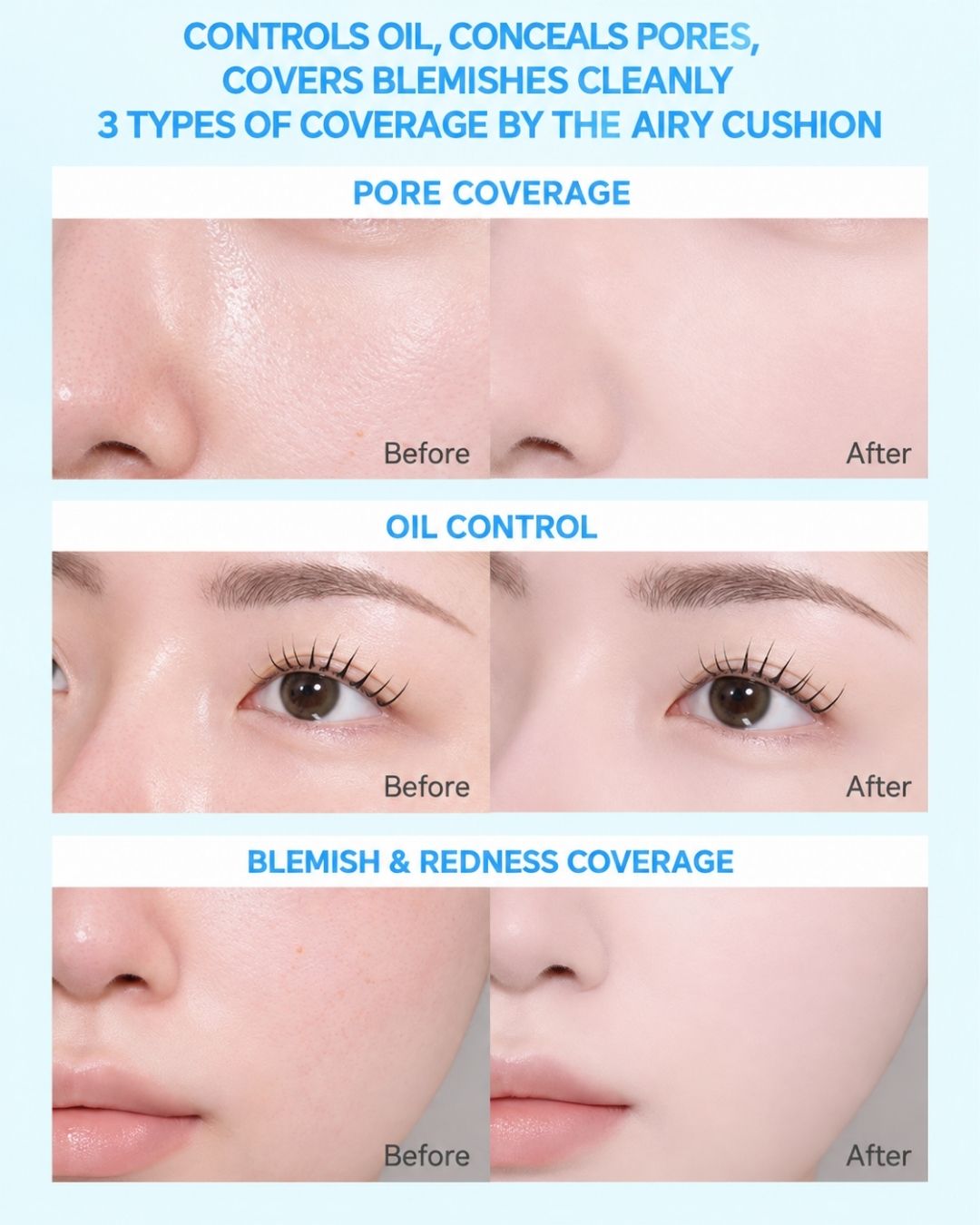 [PROMO] AMUSE Airy Pore Cover Cushion