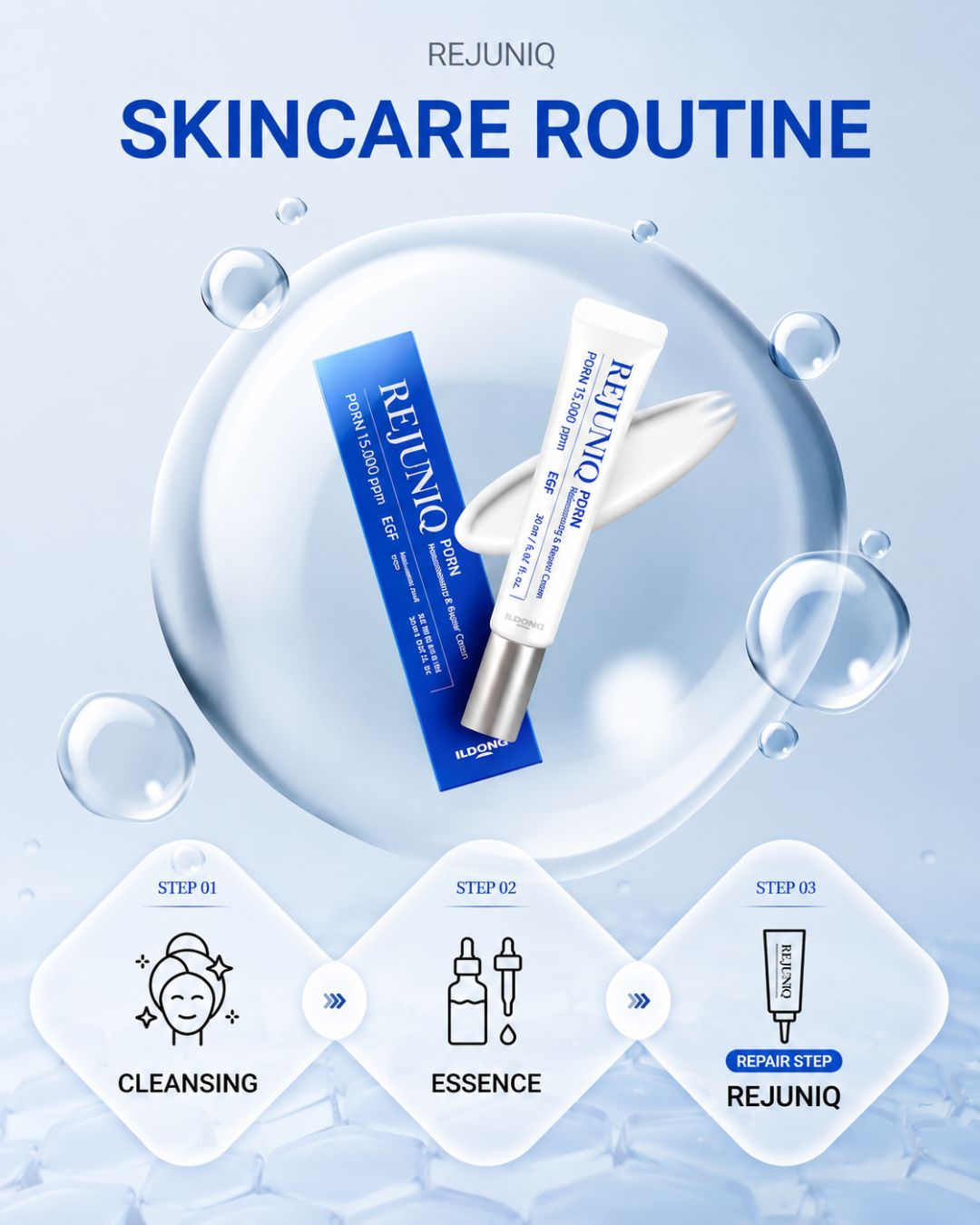 [PREORDER] REJUNIQ PDRN Rejuvenating & Repair Cream (Dispatch Date: 17-21 Aug)
