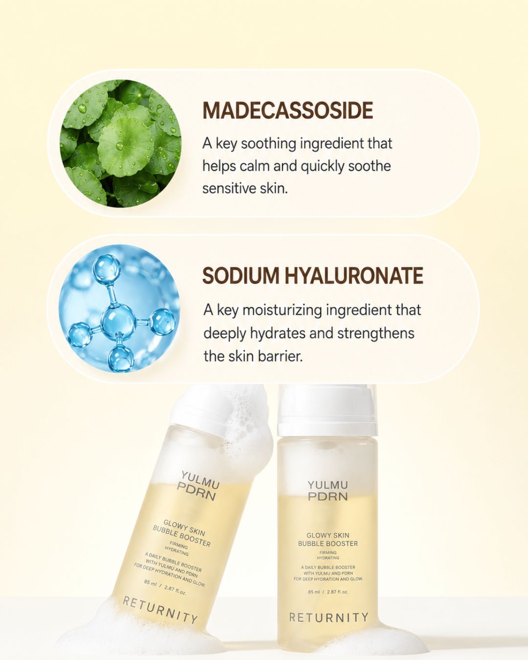 [PROMO] Returnity Yulmu Line Bundle (Yulmu Skinclean Mask + Gel Mask (5EA) + Toner + Bubble Booster)