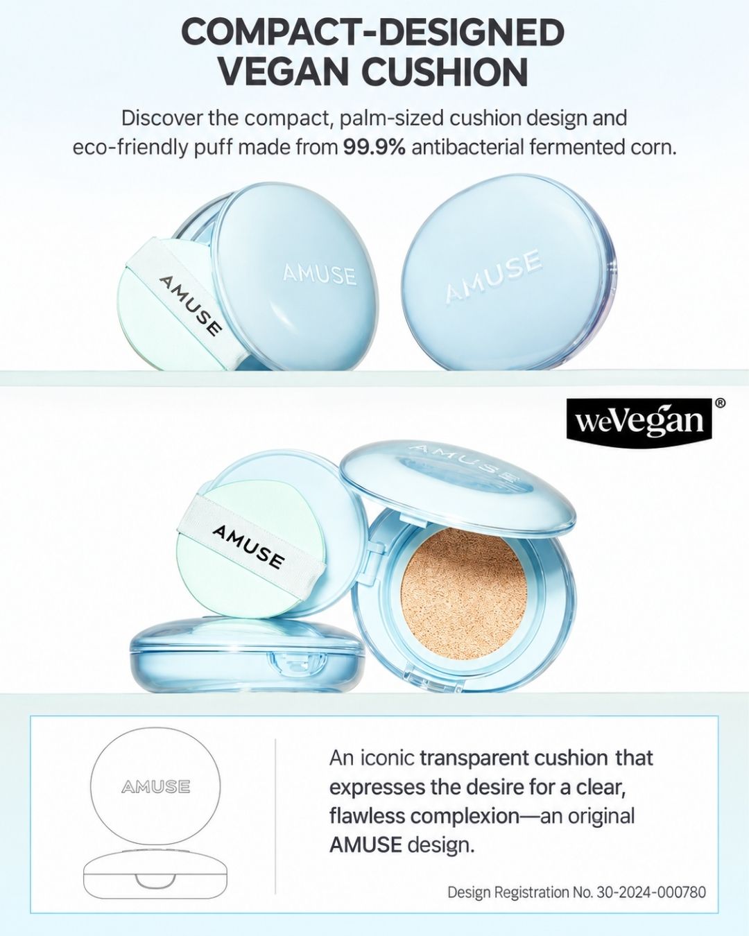 [PROMO] AMUSE Airy Pore Cover Cushion