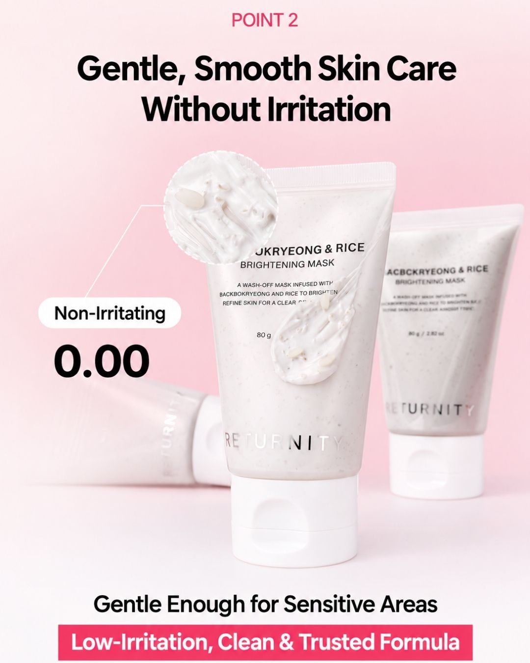 [PROMO] Returnity Baekbokryeong & Rice Brightening Mask