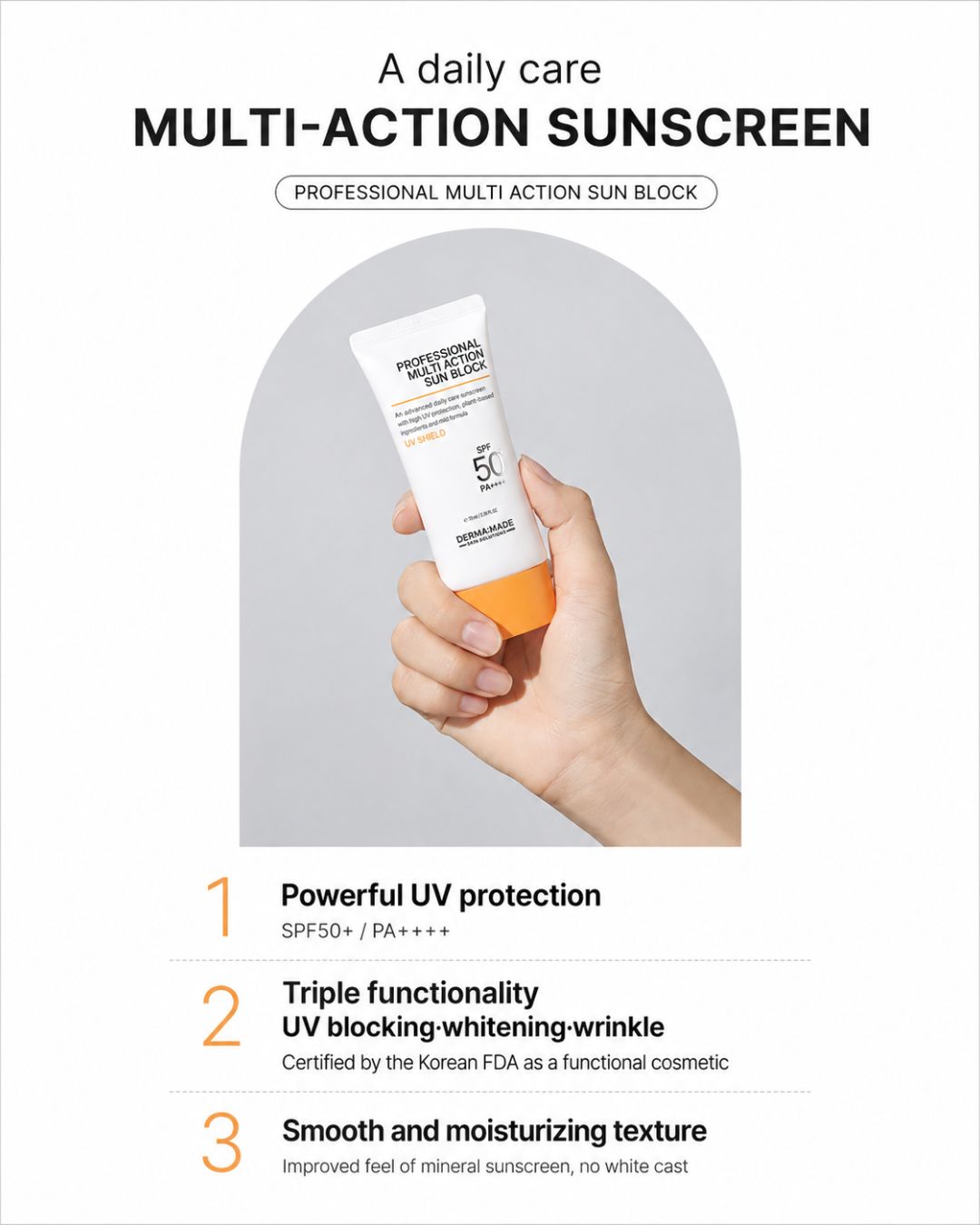 [PROMO] Dermaline Professional Multi Action Sun Block