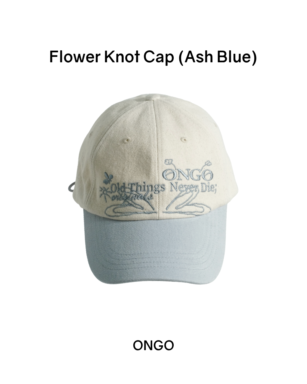 [PREORDER] ONGO Flower Knot Cap (Dispatch Date: 17-21 Aug)