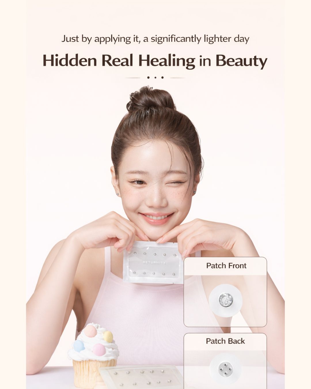 [PROMO] Returnity Ear V2 Acupressure Patch (Crystal/Pearl/Silver)