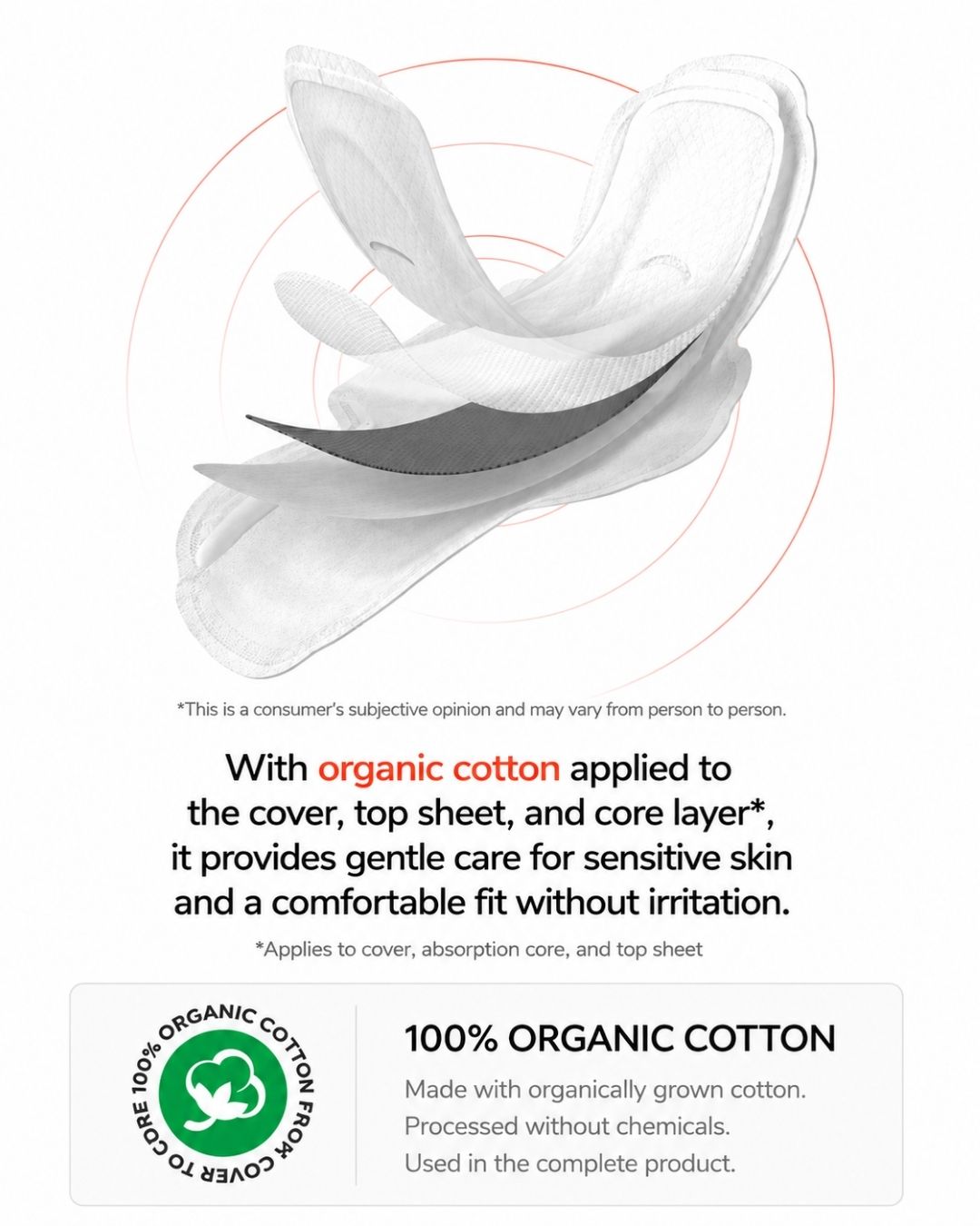 INERTIA The Prism Organic Cotton Pads