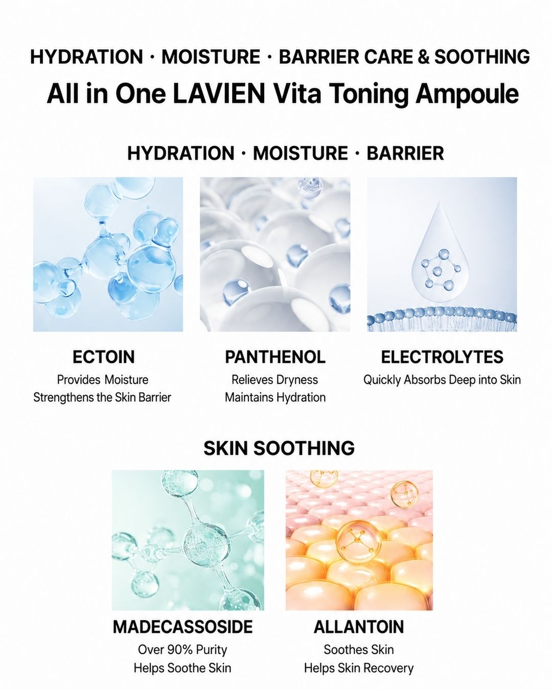 Lavien Vita C Glow Line Brightening Vita Toning Ampoule
