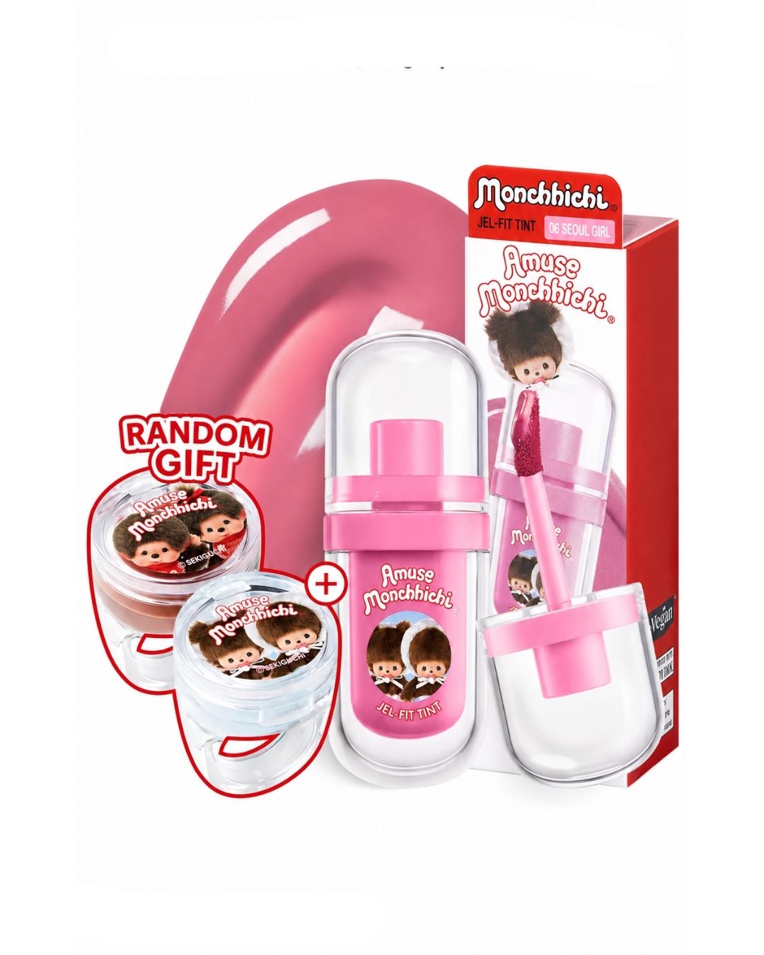 [PROMO] AMUSE x MONCHHICHI Jel-Fit Tint [Limited Edition]