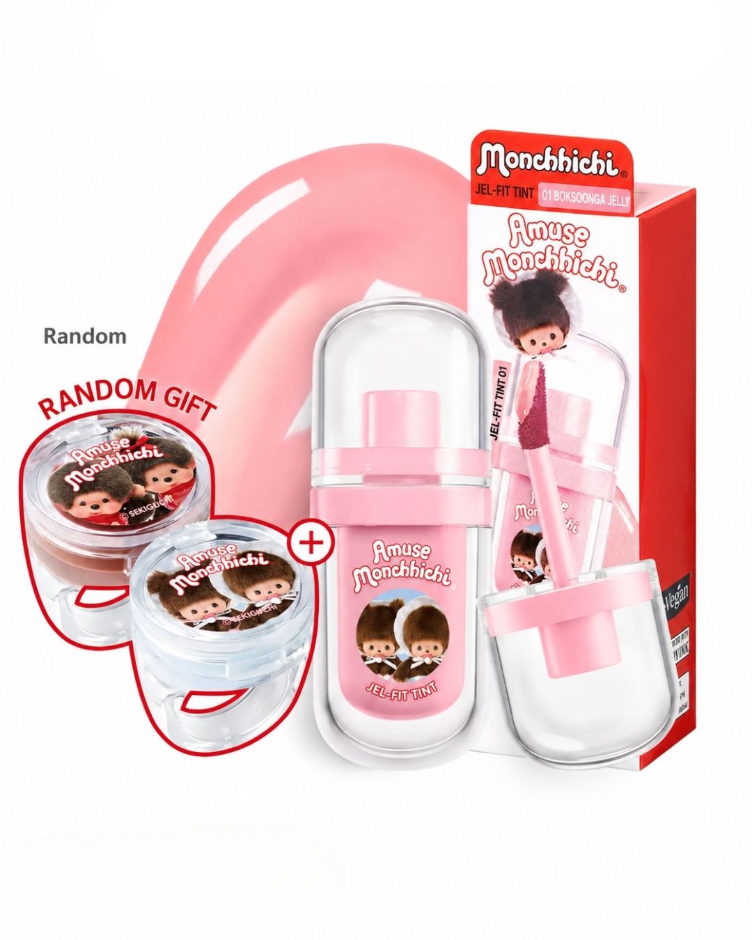 [PROMO] AMUSE x MONCHHICHI Jel-Fit Tint [Limited Edition]