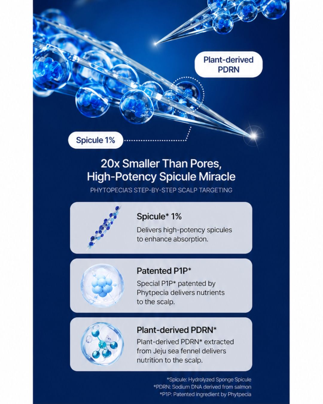 [PREORDER] Phytopecia PDRN Spicule 10000 Scalp Ampoule (15ml) (Dispatch Dates: 13-17 July)