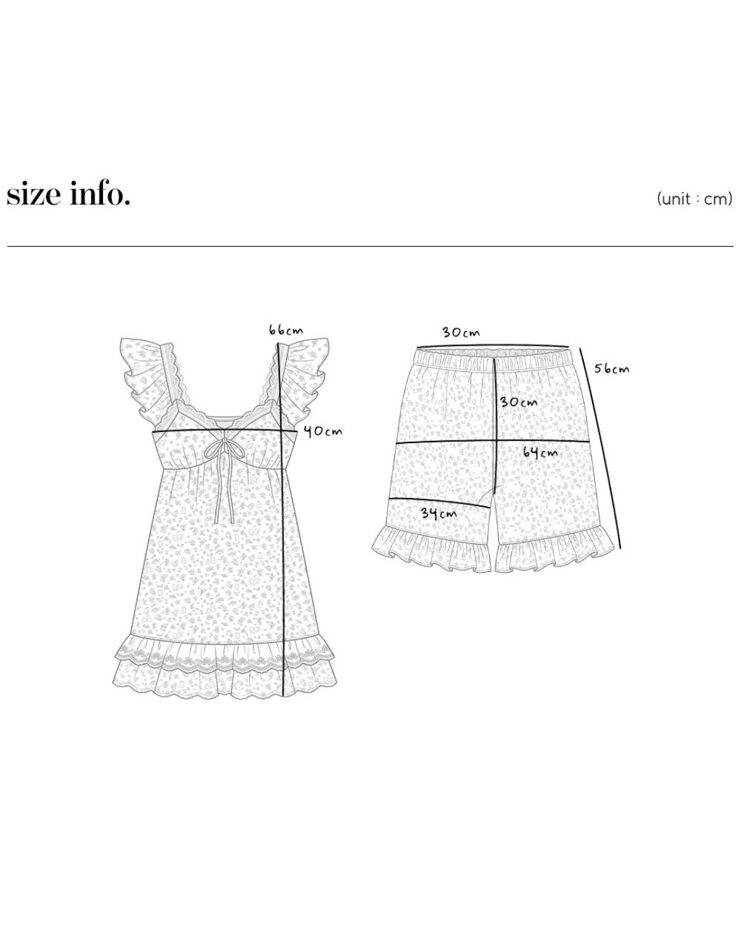 [PREORDER] Lunaluz Mila Lyocell Sleeveless Two-Piece Pajama Set with Built-in Bra Cups (Dispatch Date: 17-21 Aug)