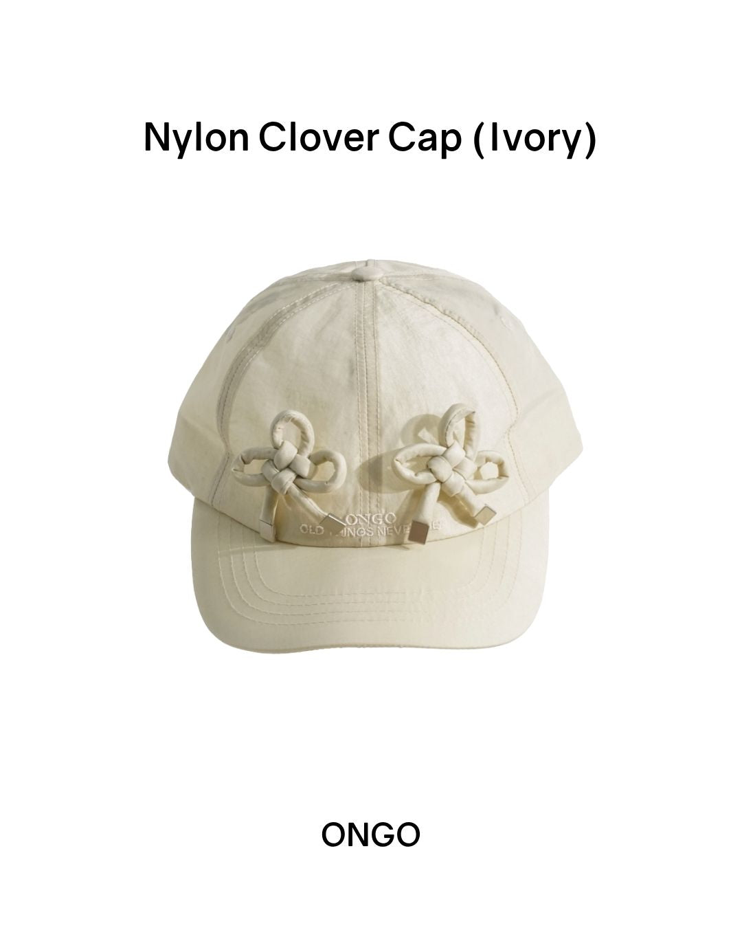 [PREORDER] ONGO Nylon Clover Cap (Dispatch Date: 17-21 Aug)