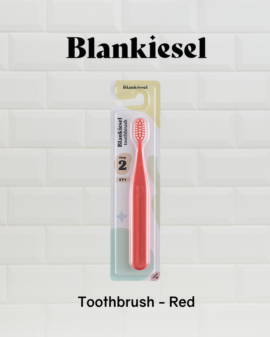 [PROMO] Blankiesel Toothbrush for Kids (4 years & above)