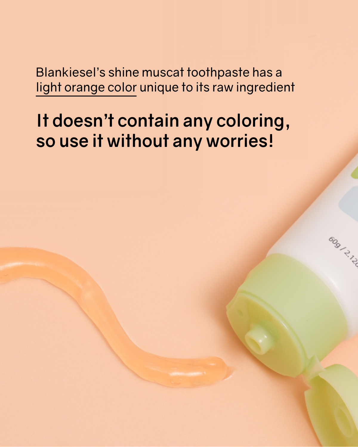 [PROMO] Blankiesel Toothpaste (6 years & above) - Shine Muscat