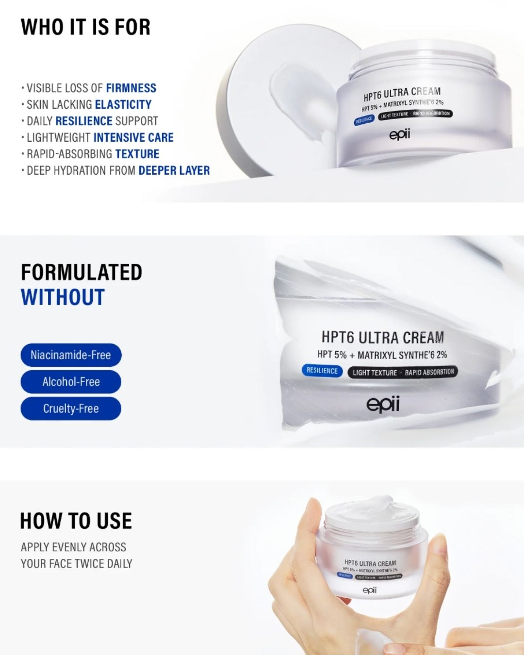 [PROMO] epii HPT6 Ultra Cream 5%