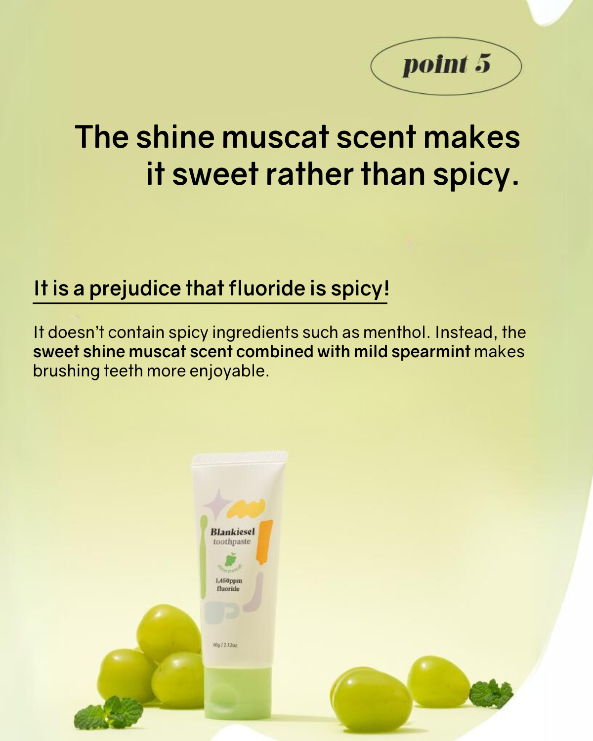 [PROMO] Blankiesel Toothpaste (6 years & above) - Shine Muscat