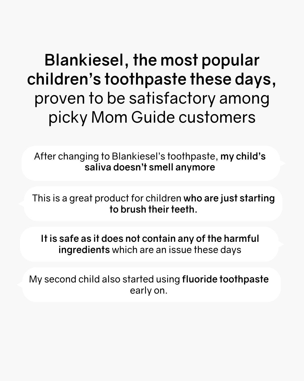 [PROMO] Blankiesel Toothpaste (6 years & above) - Shine Muscat