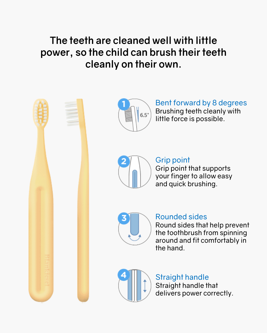 [PROMO] Blankiesel Toothbrush for Kids (4 years & above)
