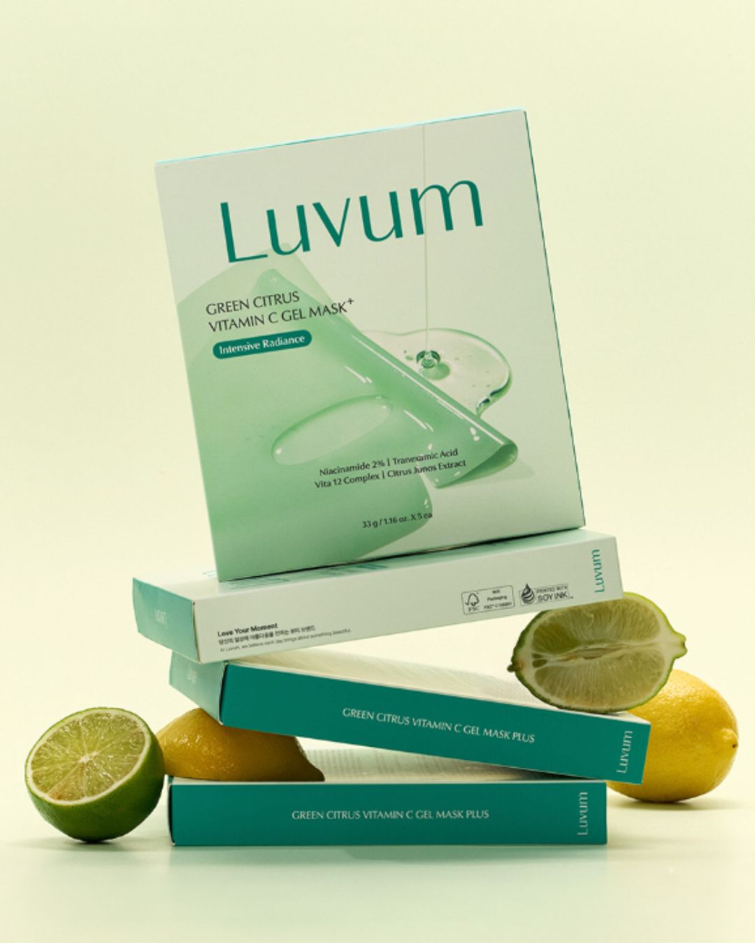 [PROMO] Luvum Green Citrus Vitamin C Gel Mask+