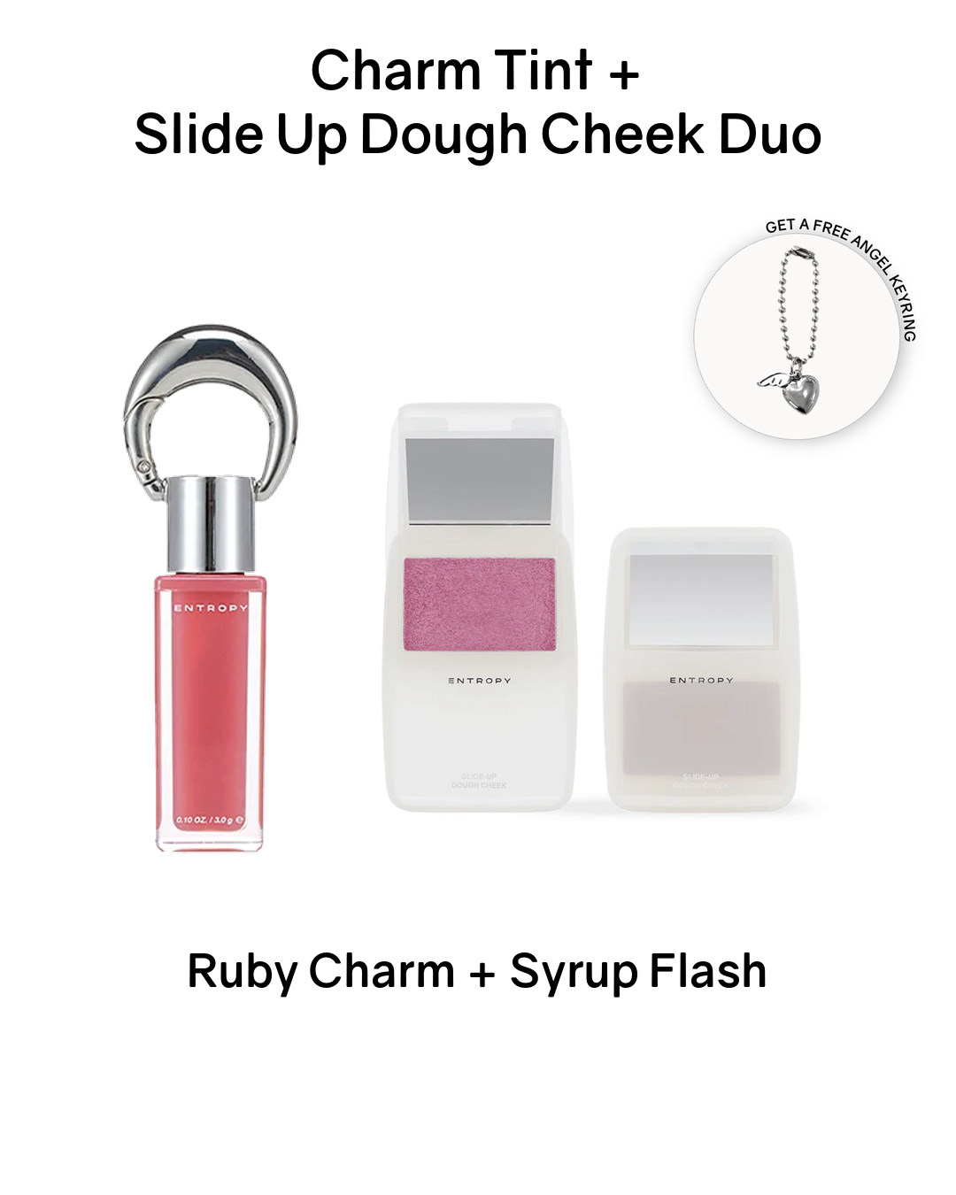 [PROMO] ENTROPY Charm Tint + Slide Up Dough Cheek Duo