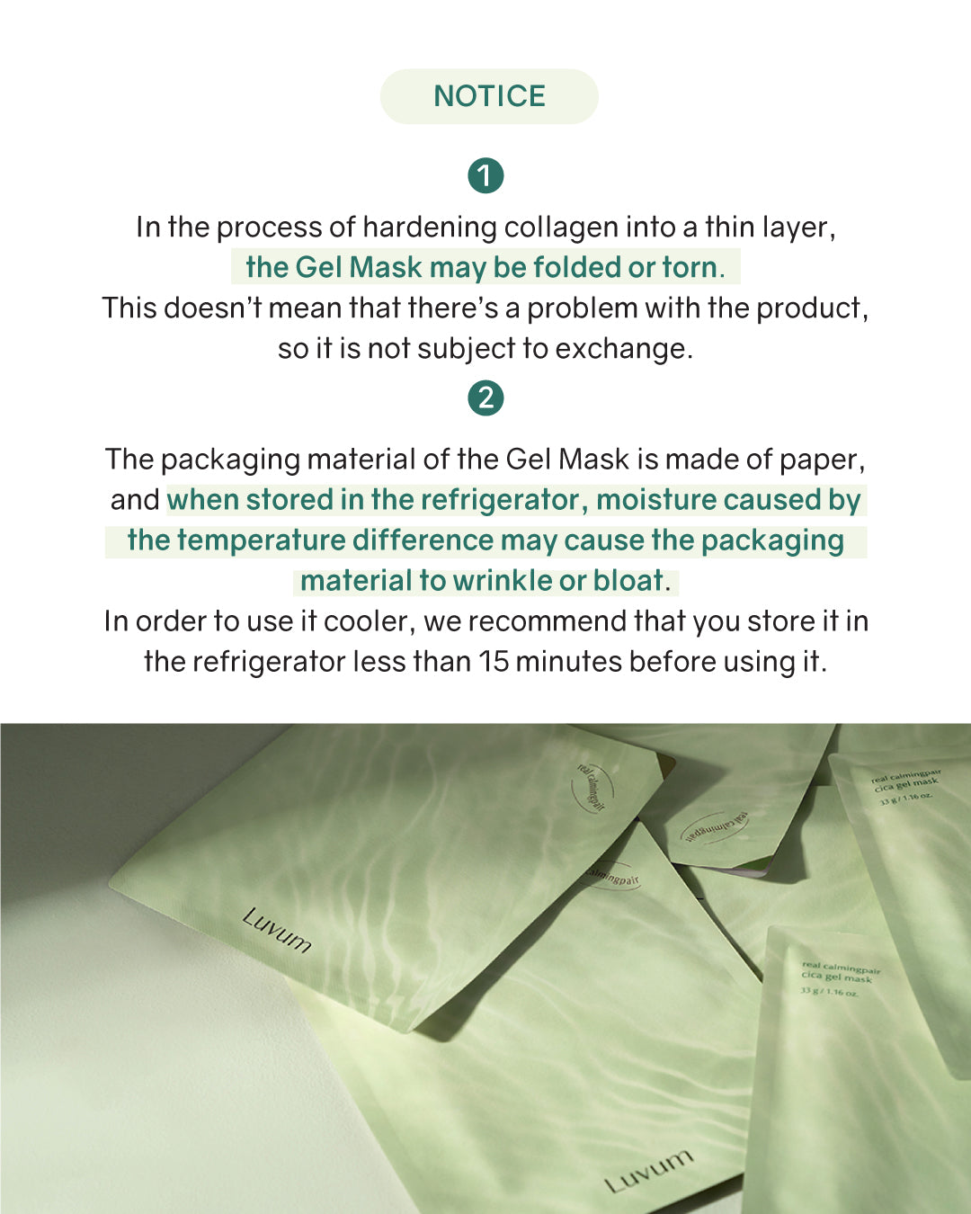 [PREORDER] Luvum Calming Repair Cicadrogel Mask (Dispatch Dates: 6-10 Jul)