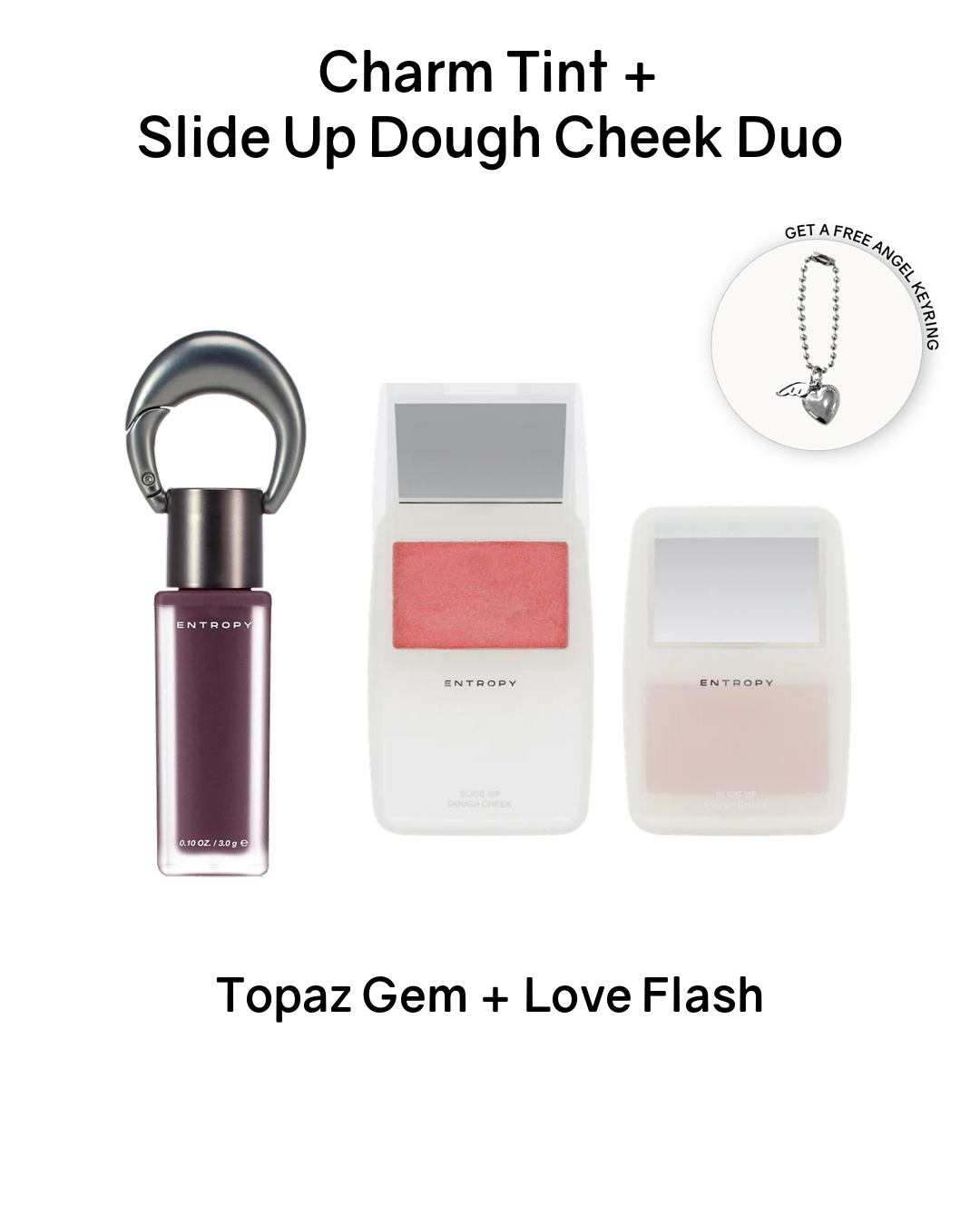 [PROMO] ENTROPY Charm Tint + Slide Up Dough Cheek Duo
