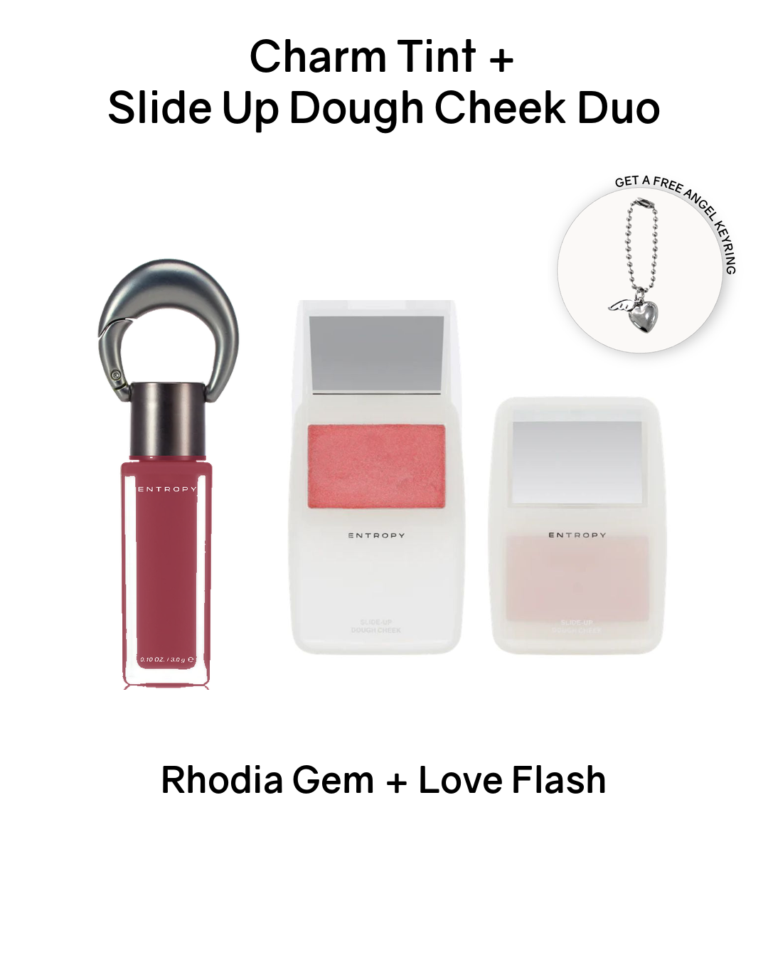[PROMO] ENTROPY Charm Tint + Slide Up Dough Cheek Duo