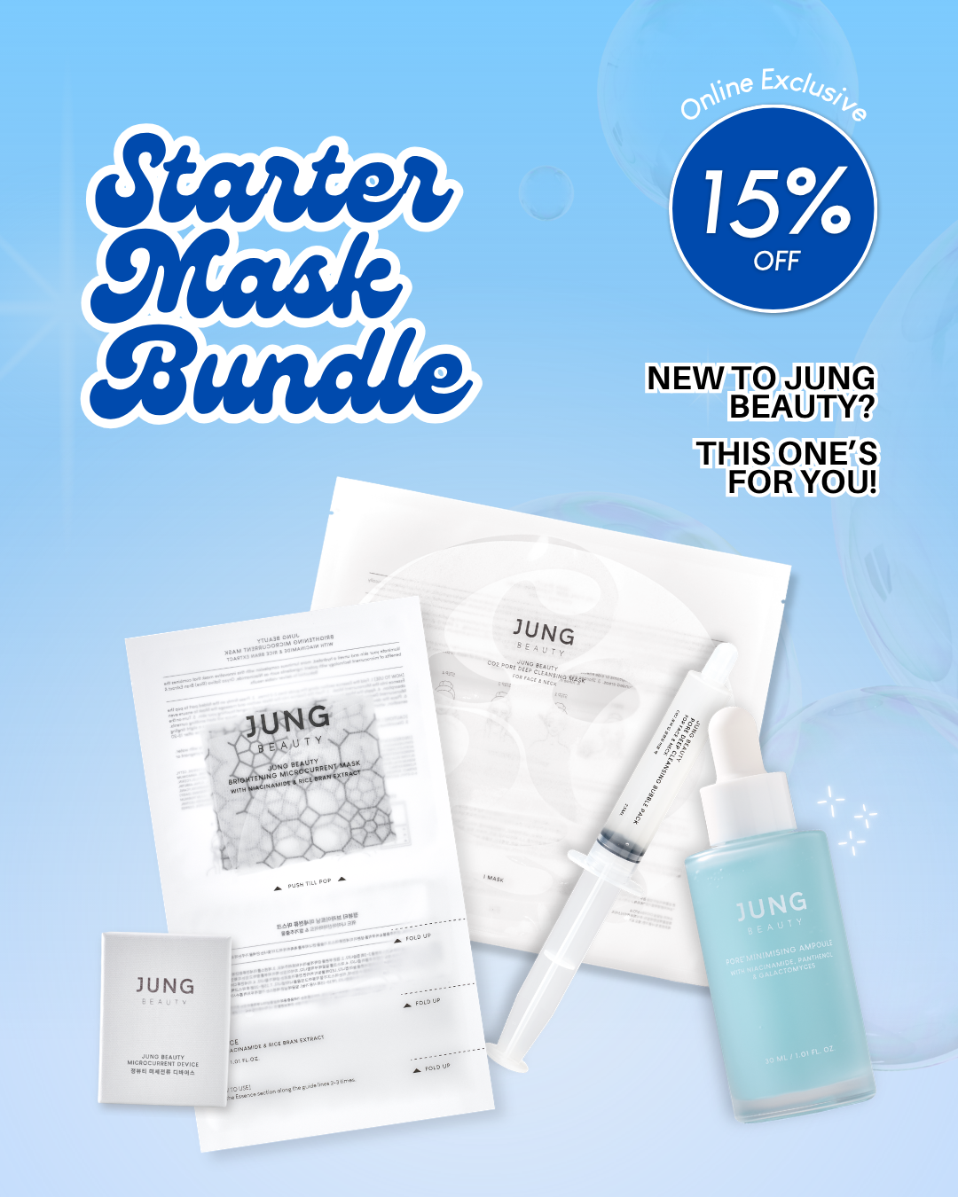 [Online Exclusive] Jung Beauty Starter Mask Bundle