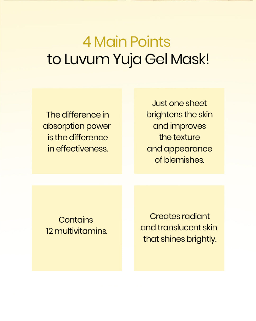 [PREORDER] Luvum Afterglow Yuja Gel Mask (Dispatch Dates: 6-10 Jul)