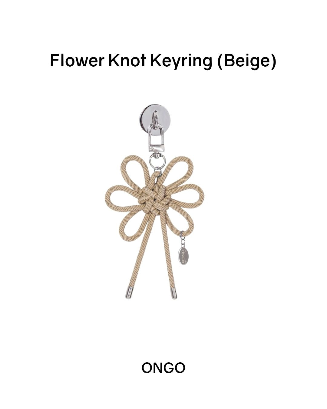 [PREORDER] ONGO Flower Knot Keyring (Dispatch Date: 17-21 Aug)