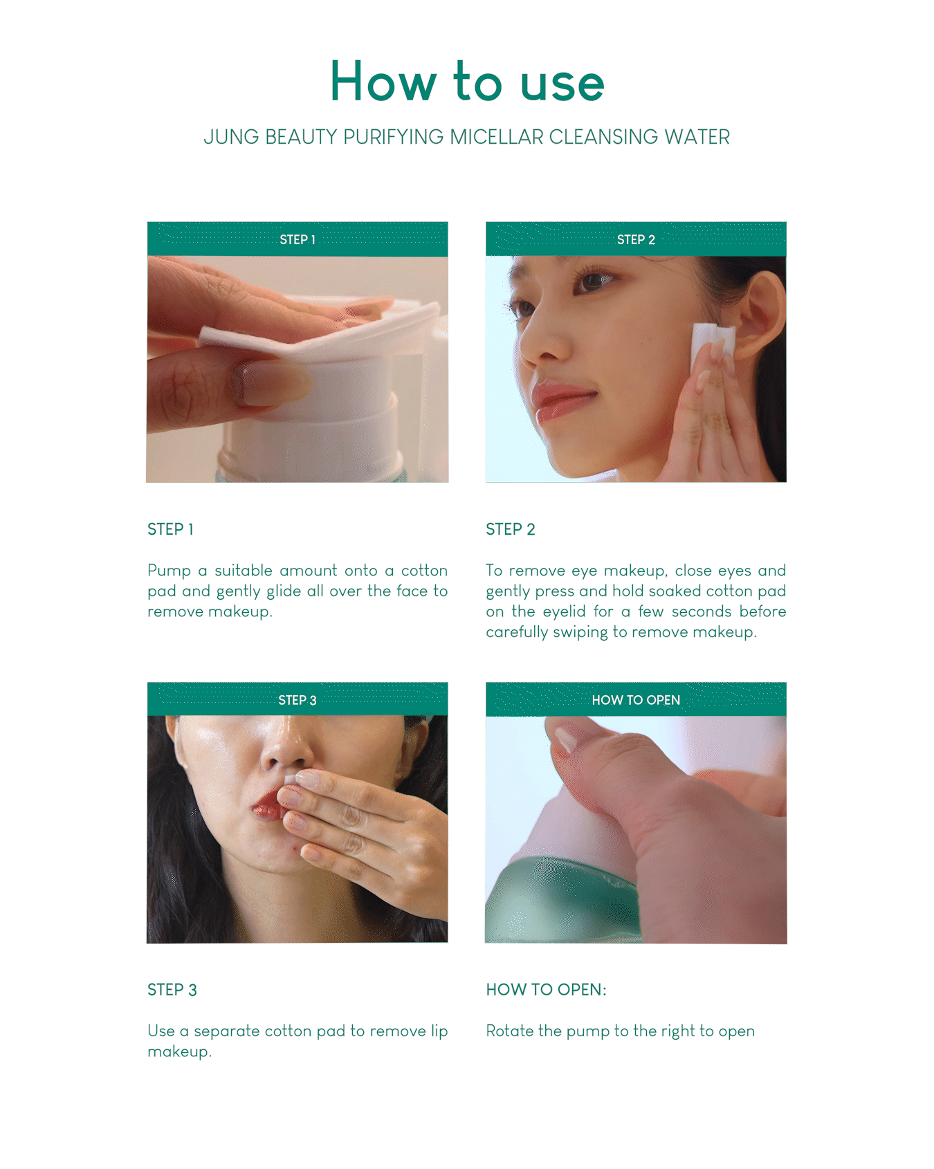 [PROMO] Jung Beauty Purifying Micellar Cleansing Water with Panthenol + Probiotics