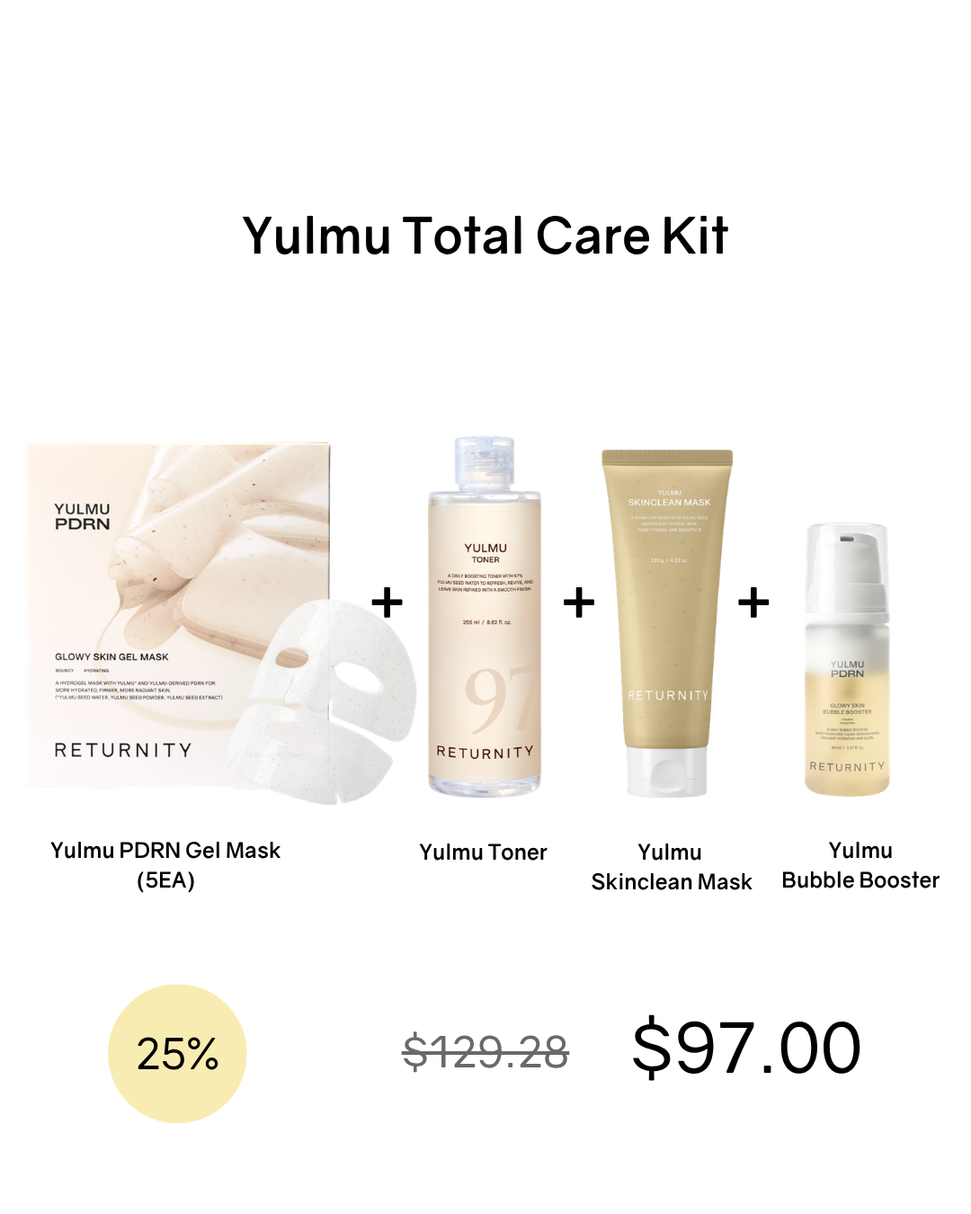 [Online Exclusive] Returnity Skincare Kits