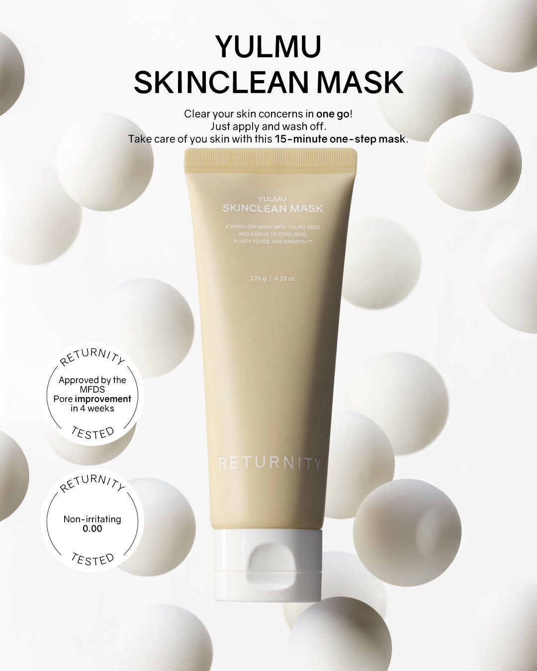 [PROMO] Returnity Yulmu Skinclean Mask