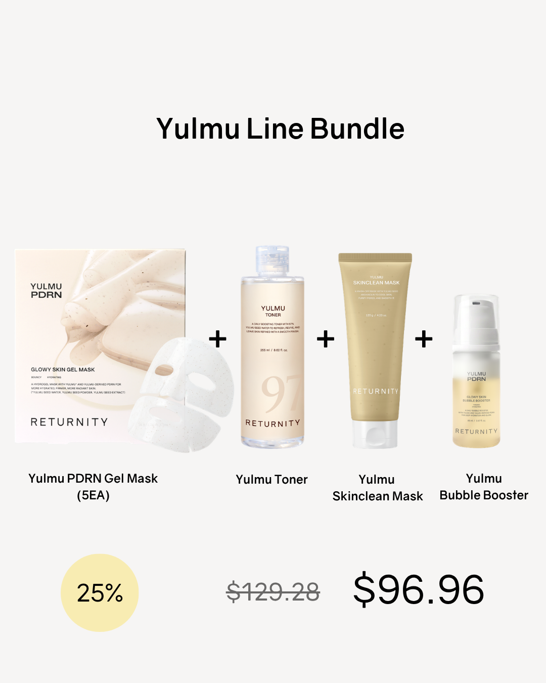 [Online Exclusive] Returnity Skincare Kits