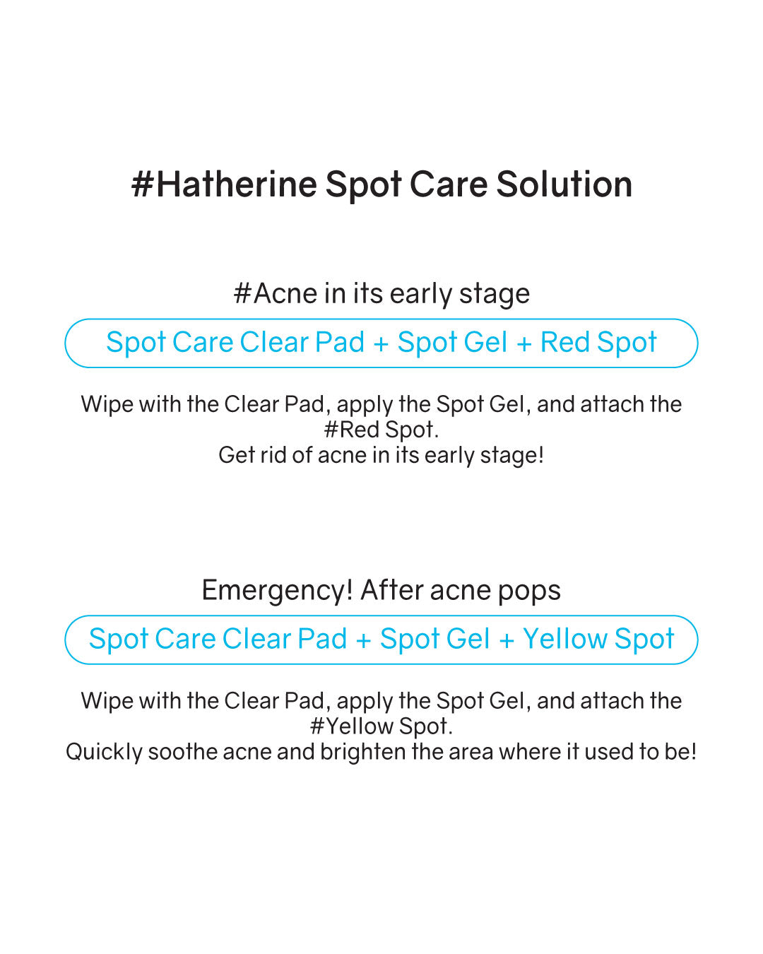Hatherine Spot Care Patch Kit (76 patches)