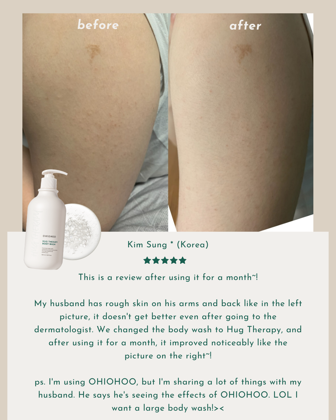 [PROMO] OHIOHOO Hug Therapy Body Wash