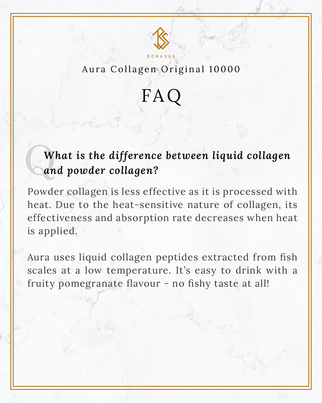 [PROMO] Bonasua Aura Original 10000 Collagen Drink (7/14/28/56 days)