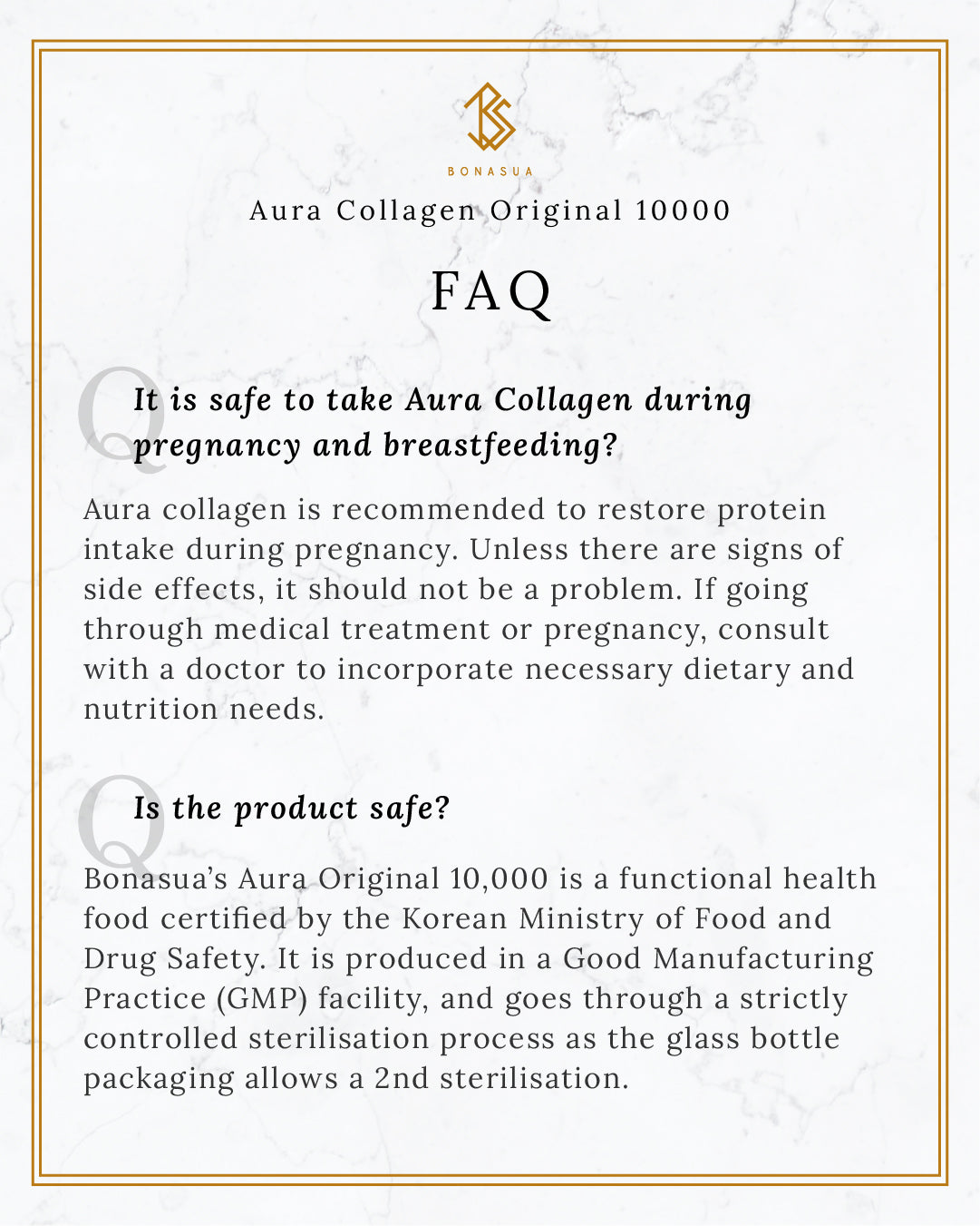 [PROMO] Bonasua Aura Original 10000 Collagen Drink (7/14/28/56 days)