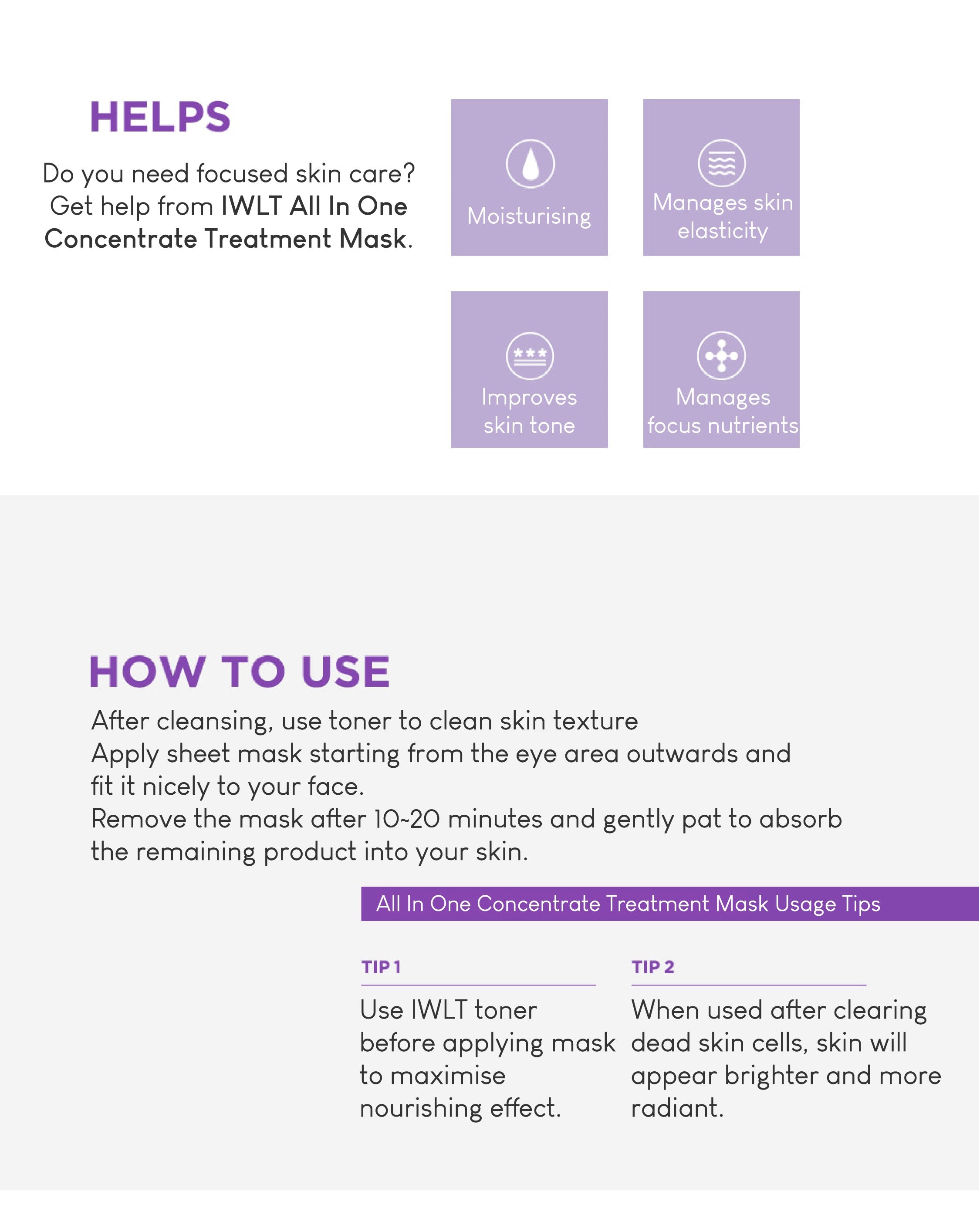 [PROMO] IWLT All in One Concentrate Treatment Mask